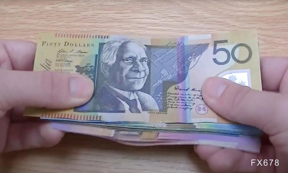 澳元五连涨后歇脚！0.6550关口激战正酣